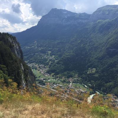 Point de vue sur la pointe d'Areu