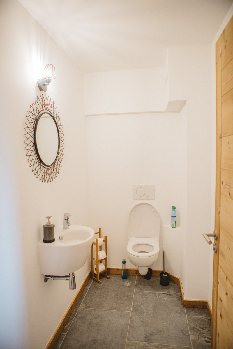 First floor restrooms