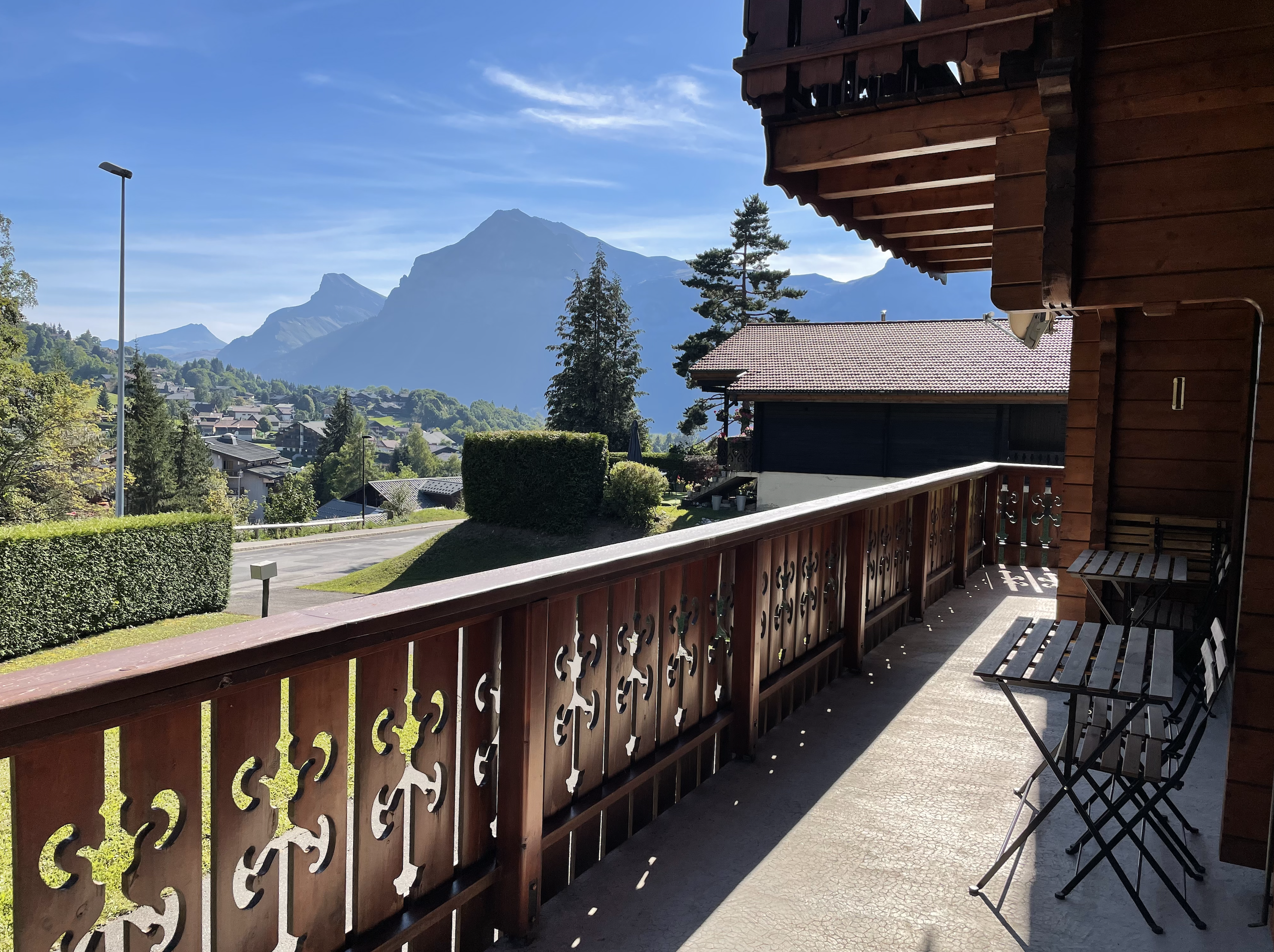 Vue terrasse été