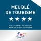 Meublé tourisme 4 étoiles 2018